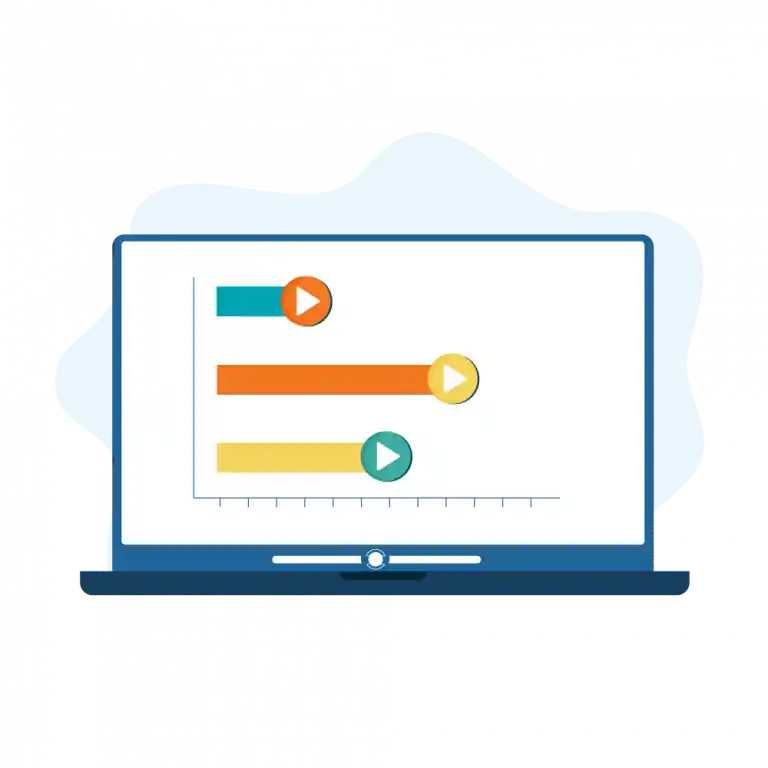 Users interacting with digital content.