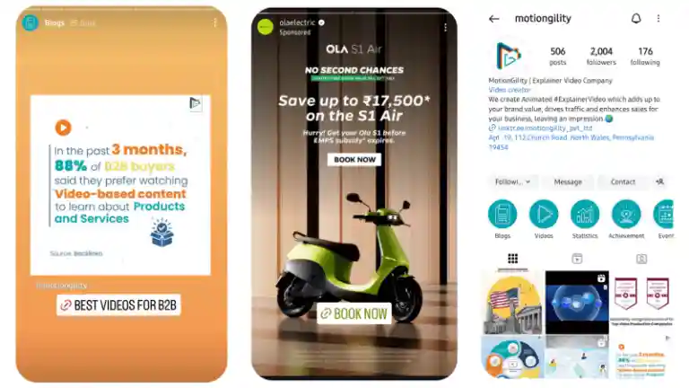 Business explainer video motion graphics