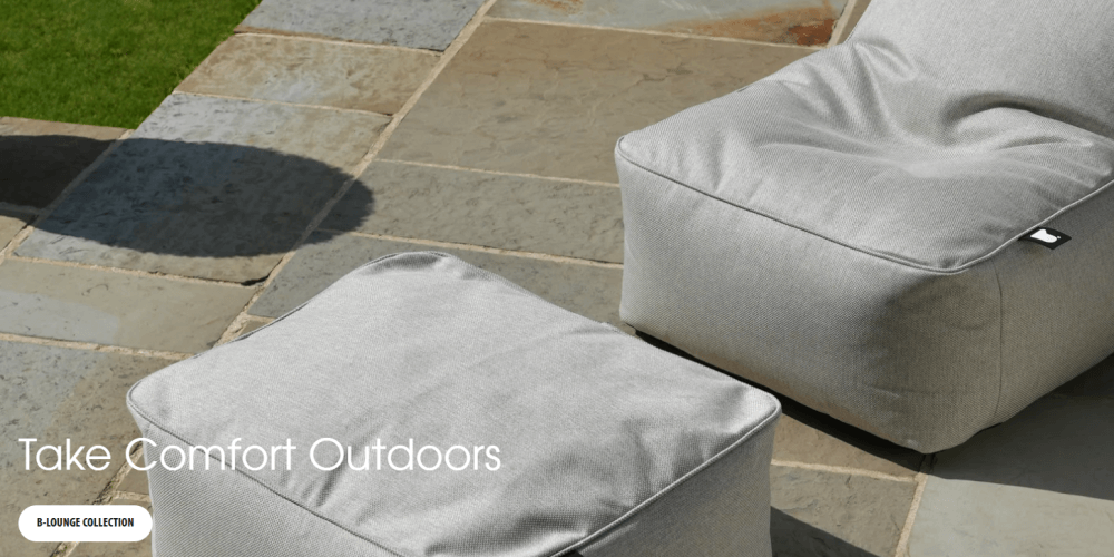 extreme lounging - high converting landing page