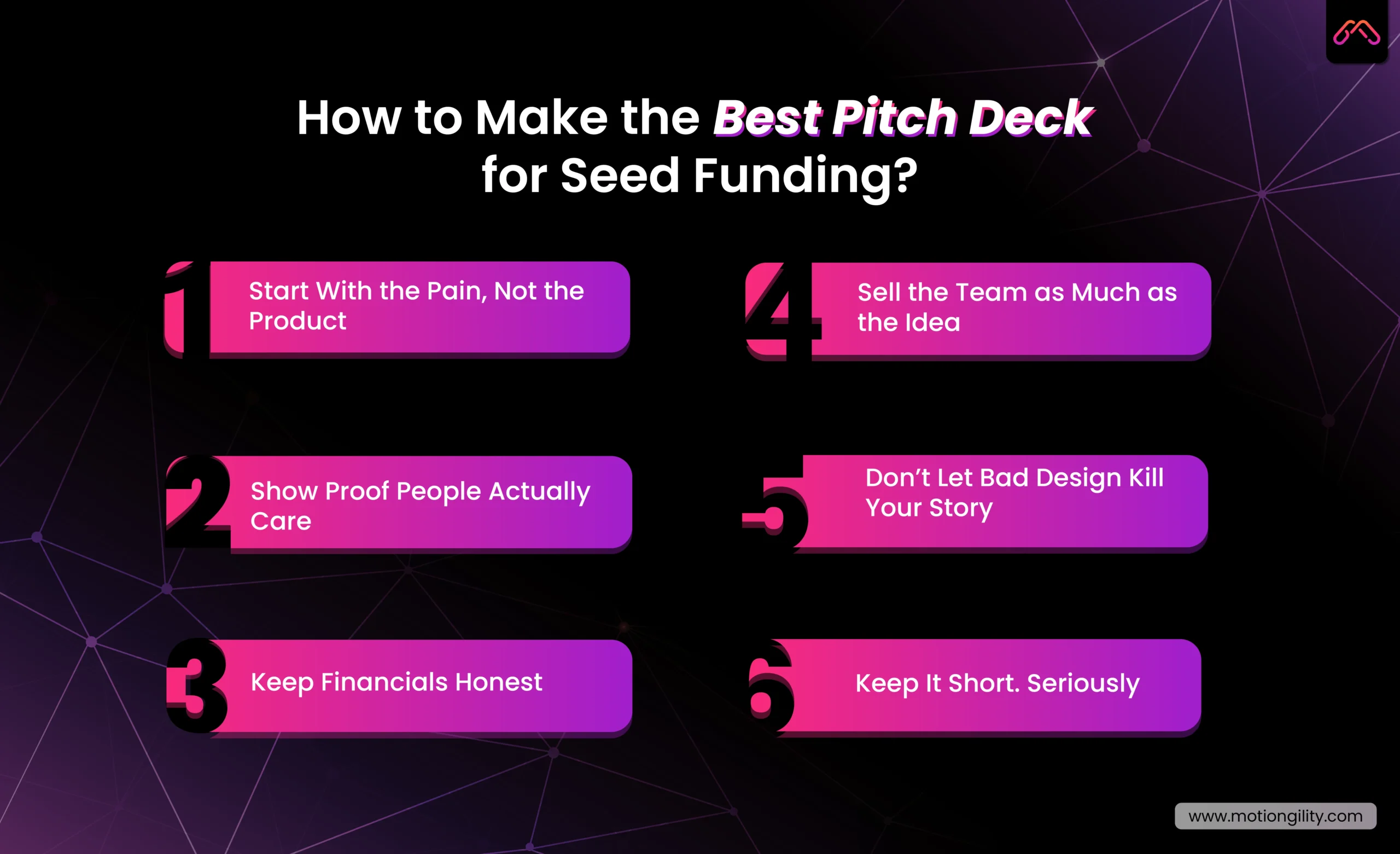 How to Make the Best Pitch Deck for Seed Funding