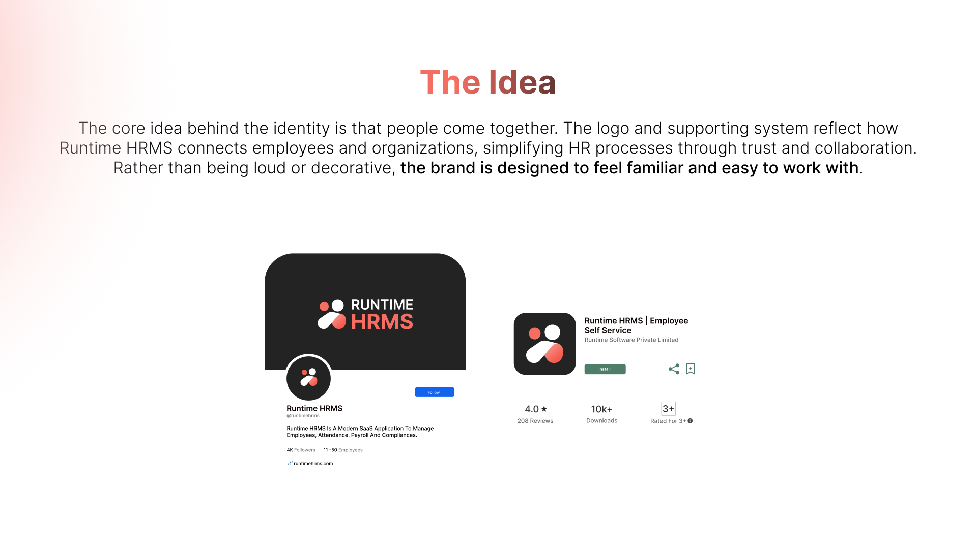 Runtime HRMS Brand Guideline