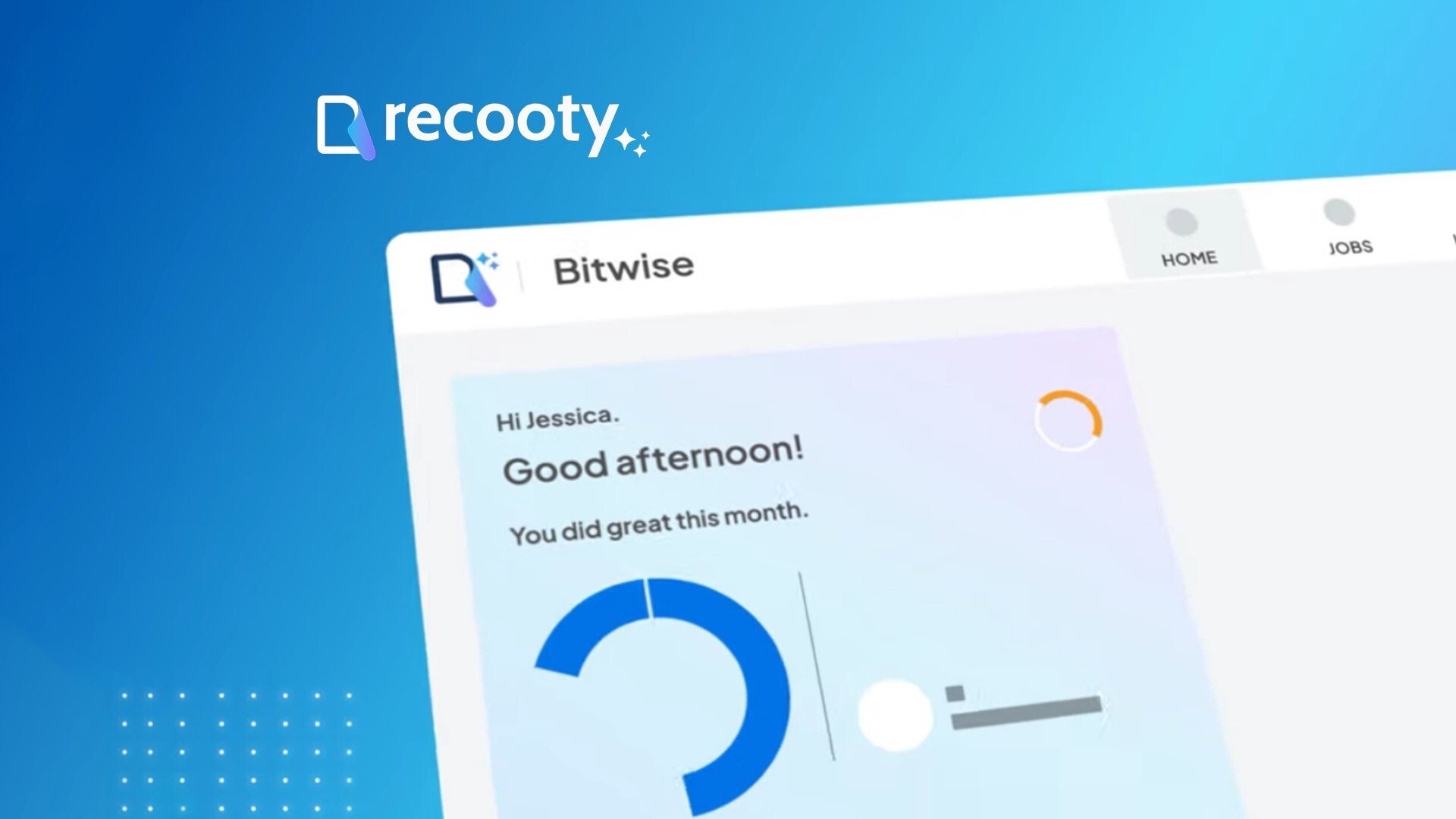 Recooty recruitment dashboard showing hiring performance and analytics