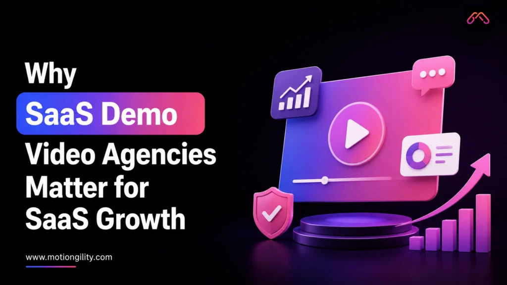 SaaS demo video agencies driving growth with engaging product visuals