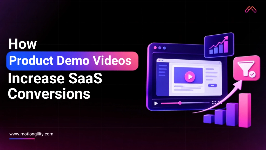 Product demo videos help SaaS brands increase conversions and sales.