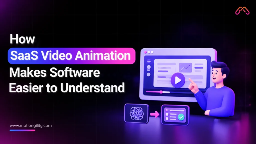 SaaS video animation simplifies software understanding for business users